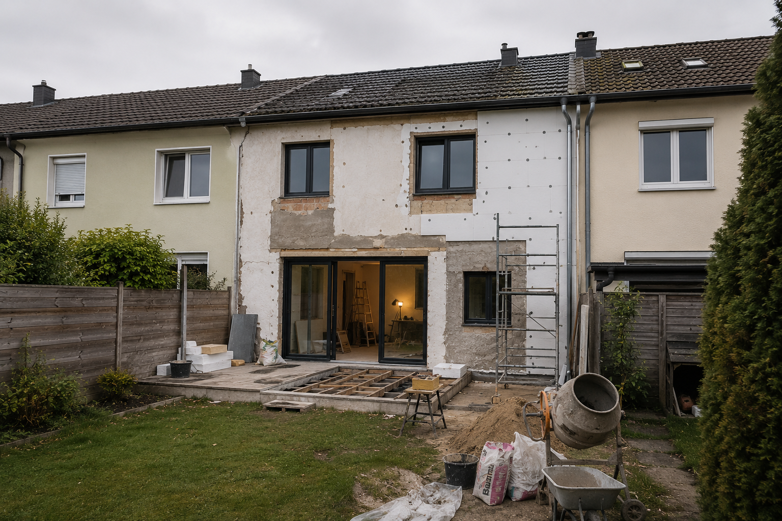 Reihenhaus mit Garten